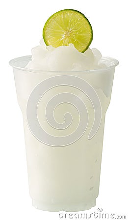 Lime smoothie Stock Photo