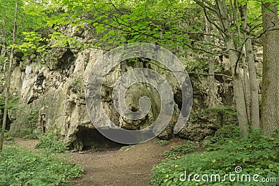 Limestone Caves Stock Photo