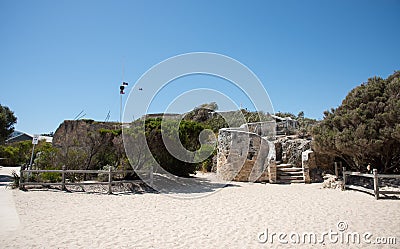 Limestone Staircase Editorial Stock Photo