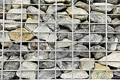 Limestone wall texture abstack background. Stock Photo