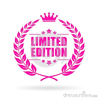 Limited edition vector icon Vector Illustration