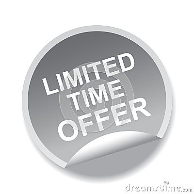 Limited time offer Cartoon Illustration