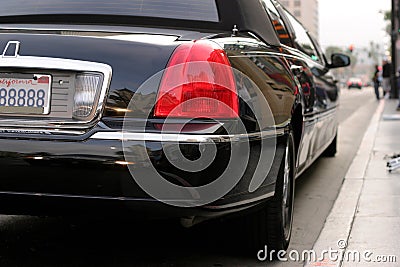 Limo Stock Photo