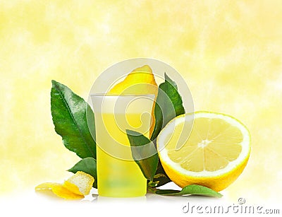 Limoncello Stock Photo