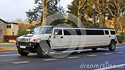 Limousine Stock Photo