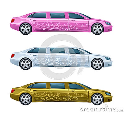 Limousine Vector Illustration