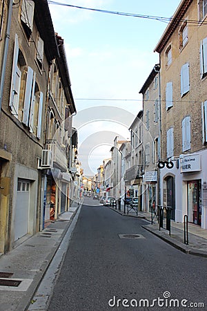 Limoux village, France Editorial Stock Photo