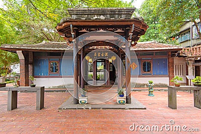 Lin family Garden in Taipei, Taiwan Stock Photo