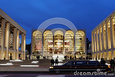 Lincoln Center Editorial Stock Photo