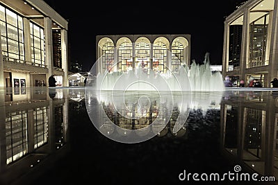 Lincoln Center for the Performing Arts Editorial Stock Photo