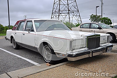 1980 Lincoln Continental Mark VI Editorial Stock Photo