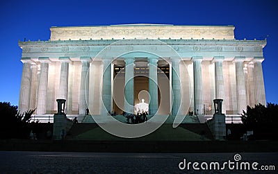 Lincoln Memorial Editorial Stock Photo