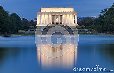 Lincoln Memorial Editorial Stock Photo