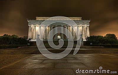 The Lincoln Memorial Stock Photo