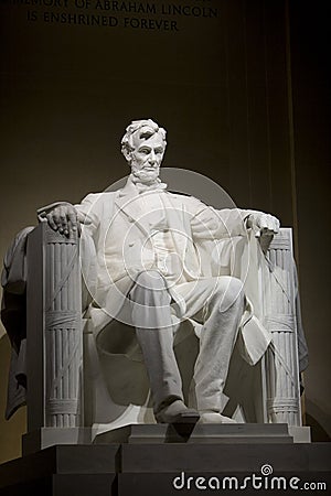 The Lincoln Memorial Editorial Stock Photo