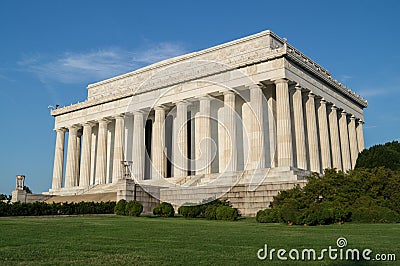 Lincoln Memorial Editorial Stock Photo