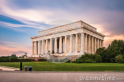 The Lincoln Memorial Editorial Stock Photo