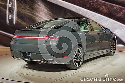 Lincoln MKZ 2017 Editorial Stock Photo