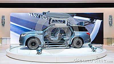 Lincoln Navigator Concept Editorial Stock Photo