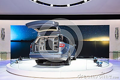 Lincoln Navigator Concept Editorial Stock Photo