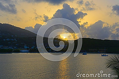 Lindbergh Bay, St. Thomas, US Virgin Islands, USA Stock Photo