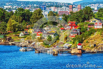 LindÃ¸ya island by Oslo Stock Photo