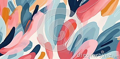 abstract creative texture design geometric trend spot illustration print trendy. Generative AI. Cartoon Illustration