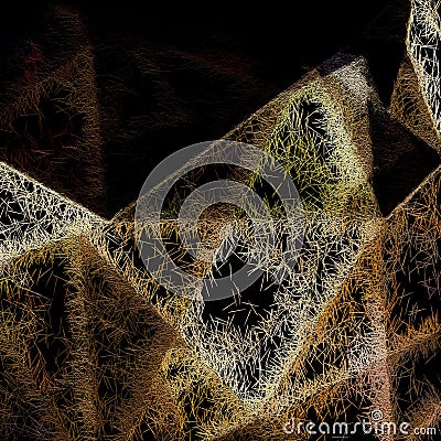 Line based Background Art Embracing the Beauty of Intricate Patterns and Enchanting Visual Backdrops Stock Photo