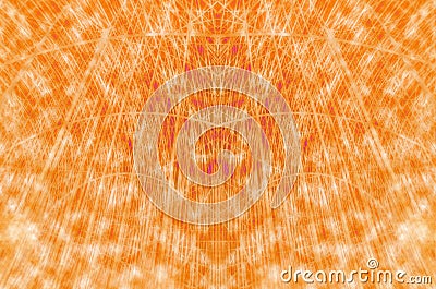 Line orange abstract dynamic creative power Stock Photo