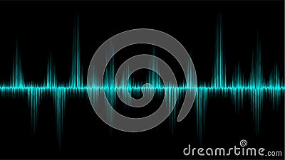 line soundwave abstract background Stock Photo