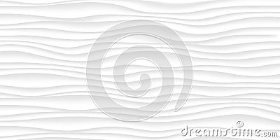 Line White texture. gray abstract pattern seamless. wave wavy na Vector Illustration