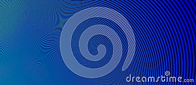 Linear abstract background, vector design 3D lines in perspective. Vector Illustration