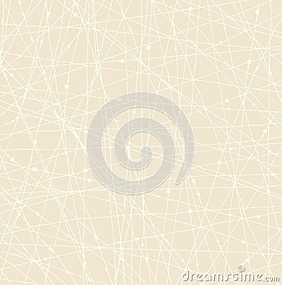 Linear bright network texture with dots Stock Photo