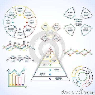 Linear graphic Vector Illustration