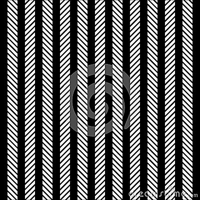 Lines black and white texture. Vector Illustration