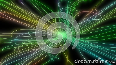 Light lines create a beautiful background Stock Photo