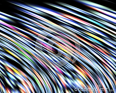 Lines and motion, abstract background Stock Photo