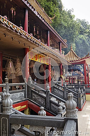 Ling Sen Tong, Temple cave, Ipoh, Malaysia Editorial Stock Photo