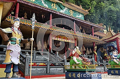 Ling Sen Tong, Temple cave, Ipoh, Malaysia Editorial Stock Photo