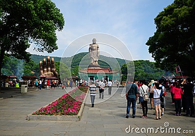 Lingshan Buddha China Editorial Stock Photo