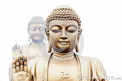 Lingshan Grand Buddha Scenic Area Editorial Stock Photo
