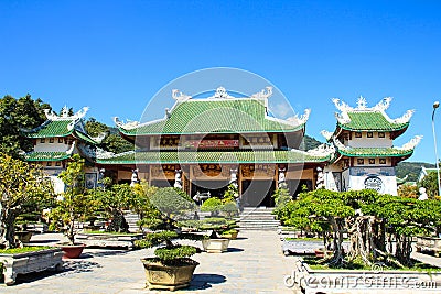 Linh Ung Pagoda in Da Nang Stock Photo