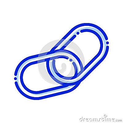 Link building, Seo, links, connection fully editable vector icons Vector Illustration