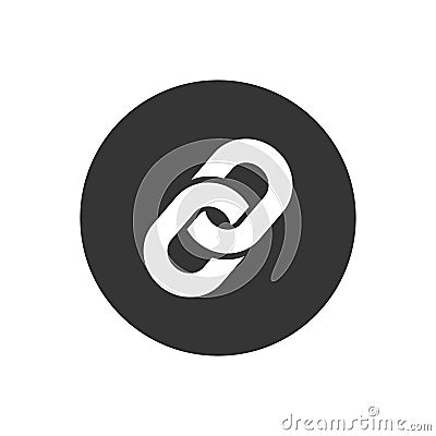 Link Symbol Icon Vector Illustration flat Vector Illustration