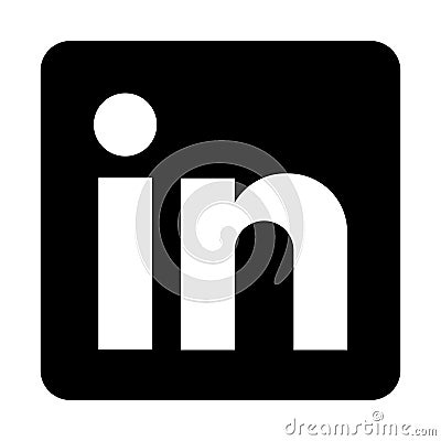 Linkedin vector logo Vector Illustration