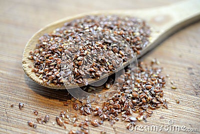 Linseeds Stock Photo
