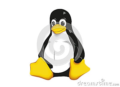 Linux Logo Editorial Stock Photo