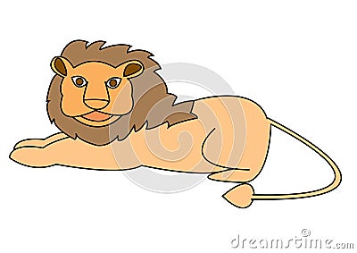 Lion Drawing Royalty-Free Stock Photo | CartoonDealer.com #53330751