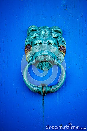 Lion Gate Stock Photo