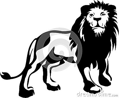 The lion Vector Illustration